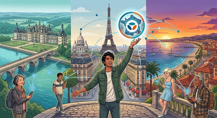 Travel collage