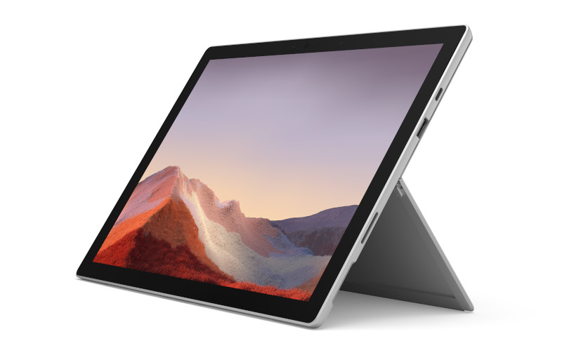 Portátil Microsoft Surface Pro sobre fondo blanco