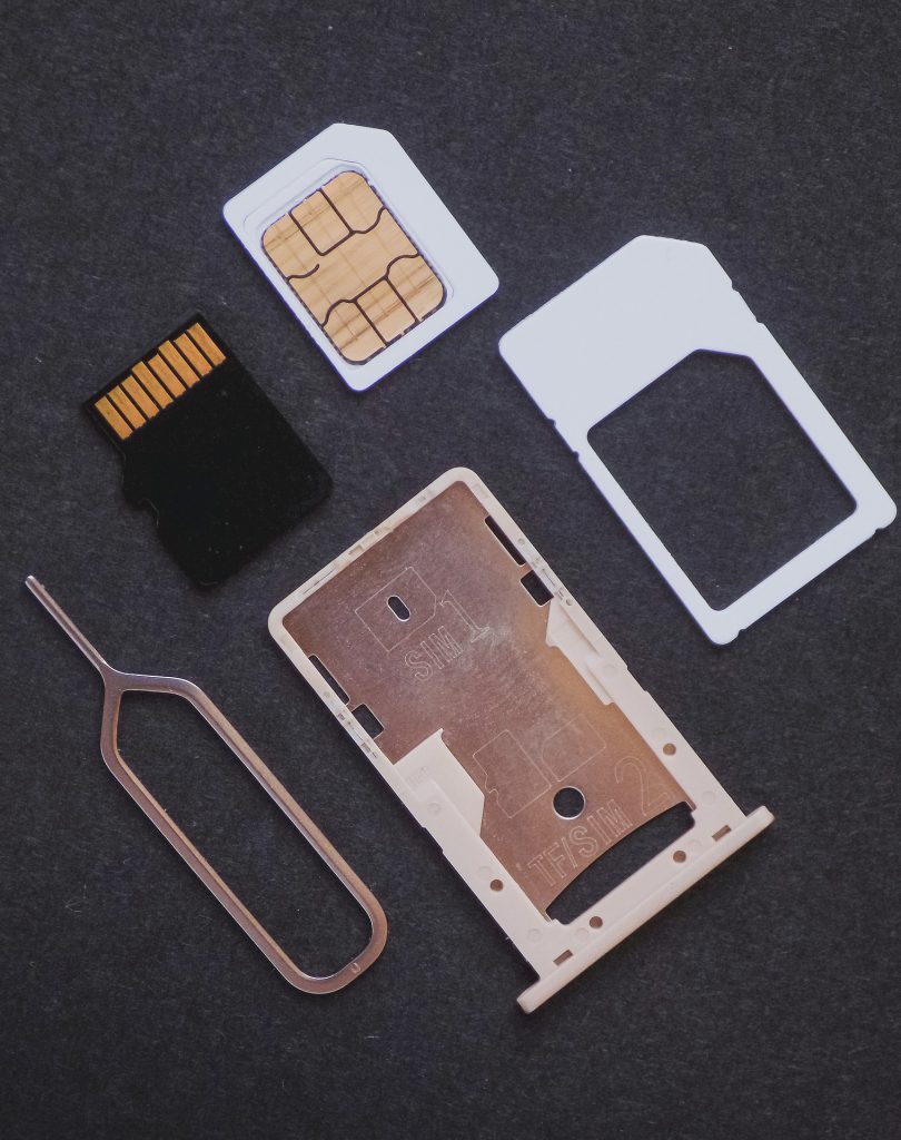 SIM card close-up